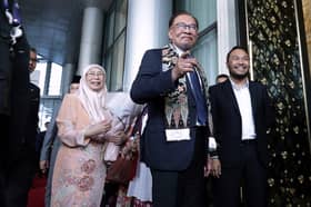 Anwar, Dr Wan Azizah arrive at Asean Summit