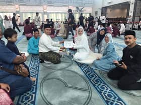 Pengantin mualaf teruja sertai majlis nikah perdana anjuran Jais