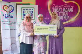 Kasih Malaysia donates RM10,000, essential items to care centre in Rawang
