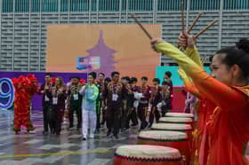 Malaysian contingent given traditional welcoming reception in Hangzhou