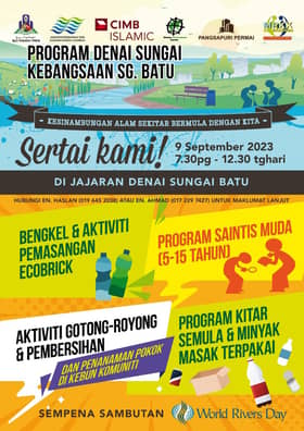 MPS anjur sambutan Hari Sungai, pupuk sikap sayangi alam sekitar