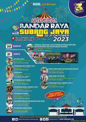 Sukan rakyat, pertunjukan haiwan antara acara menarik karnival Subang Jaya