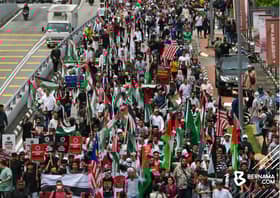 Peaceful assembly urges US to withdraw support for Israeli aggression