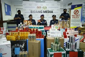 Customs Dept seizes RM10.3 mln in ciggies, alcohol