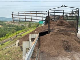 LUAS: Insiden lori terbakar, tiada bahan cemar mengalir ke sumber air