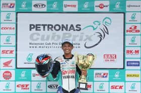 Rider Izzat Zaidi in critical condition after cub prix crash