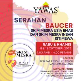 Yawas buka kaunter serahan baucar beli-belah mukim Telok Panglima Garang