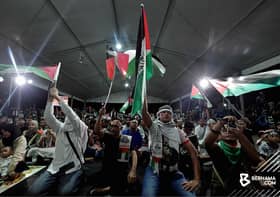 Lebih 3,000 orang zahir sokongan, solidariti untuk rakyat Palestin