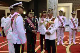 King confers awards on 293 military personnel