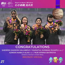 Hangzhou Asiad: National women's 4x100m quartet delivers bronze