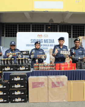 Cubaan seludup ayam beku, minuman keras, rokok gagal
