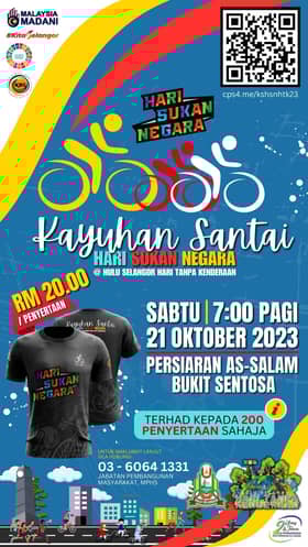 Kayuhan santai, komedi badut antara aktiviti Hari Tanpa Kenderaan MPHS Sabtu ini