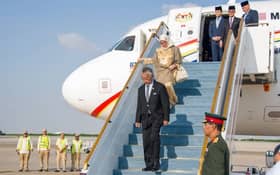 King, Queen arrive in UAE for special visit in conjunction with COP28