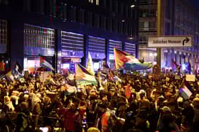 Demonstrators unite across Europe in mass protests against Israeli attacks on Gaza