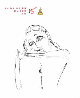 Perempuan kecil penangkap petir