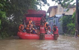 Amaran hujan berterusan tahap waspada di empat negeri hingga Isnin