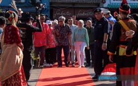 Selangor Sultan, Tengku Permaisuri attend Sarawak Regatta