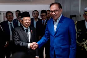 Indonesian vice-president calls on PM Anwar