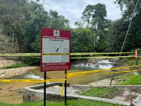 Bukit Lagong waterfall temporarily closed for maintenance