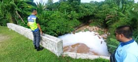 Tindakan pantas LUAS elak pencemaran sungai Kampung Rinching