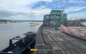 Barter trade boat crashes into jetty, damages two yachts 