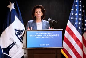 US commerce secretary says closed three 'pillars' of Indo-Pacific talks