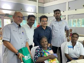 Penerima sumbangan MBSA bersyukur, bantu persiapan Deepavali 