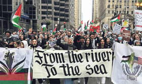 Kontroversi ‘dari sungai ke laut’, penyokong Palestin kena tindakan