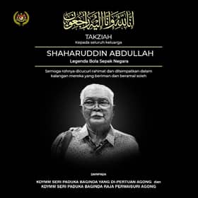 King, Queen offer condolences to Shaharuddin's family