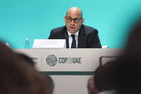 UN climate chief tells nations to act rather than score points at COP28
