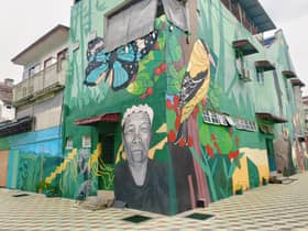 （有视频）新古毛壁画巷焕发活力  冀打造地道市集新体验