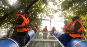 Perhilitan Selangor pasang perangkap buaya di Serendah