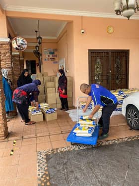 Mais agih dana fidyah lebih RM56,000 kepada 328 penerima