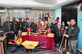 Dana RM300,000 sedia alat bersih pascabah, dikendali sukarelawan negeri