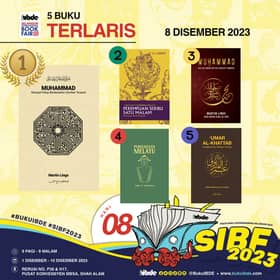 Buku riwayat Rasulullah terlaris, Perempuan Seribu Satu Malam curi hati pembaca