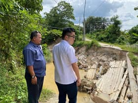 RM100,000 to build Kg Sungai Samak concrete bridge — Rawang rep