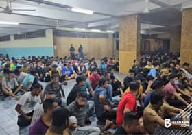 567 warga asing dari enam negara ditahan di pangsapuri Bangsar