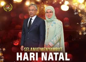 Agong, Permaisuri zahir ucapan Selamat Hari Natal