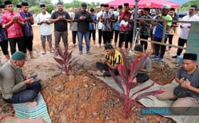 National football legend Shaharuddin Abdullah laid to rest