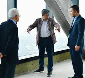 Selangor Sultan visits Merdeka 118, Stadium Merdeka