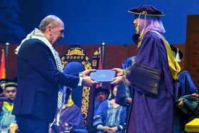 Duta Palestin wakili dua penuntut USIM terkorban di Gaza terima PhD, ijazah sarjana