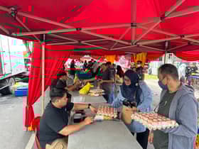 Wakil rakyat Meru anjur program beri sayur percuma hujung bulan ini