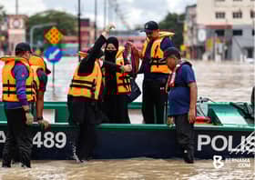 Bah kembali landa Raub, Lipis, 22 mangsa dipindah ke tiga PPS