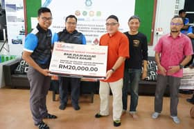PWS sumbang RM40,000 bantu dua masjid terjejas bah di Kelantan