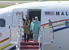Al-Sultan Abdullah, Tunku Azizah depart for Pahang