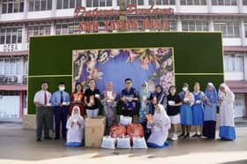 Wakil rakyat Rawang, Teratai edar kit cegah Covid-19 kepada calon SPM