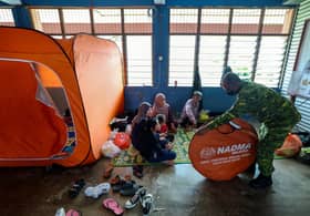 Number of flood evacuees at 15 relief centres in four states drops to 1,340 at noon