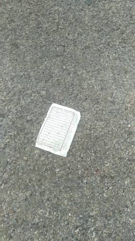 Lelaki dipercayai koyak, buang helaian al-Quran di jalan raya ditahan