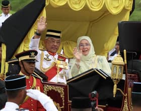 Let me be the King of your hearts — Outgoing Agong