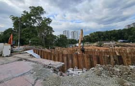 Taman Wawasan landslide stabilisation works to be completed by year's end